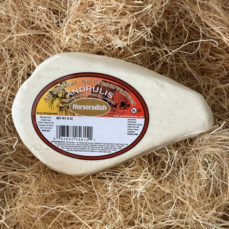 Horseradish Farmers Cheese