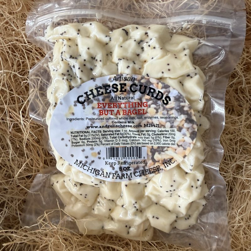 Everything But The Bagel Cheese Curds